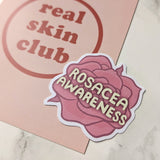 'Rosacea Awareness' Sticker