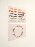 Positivity Postcards Bundle - 10 Postcards/Mini Prints